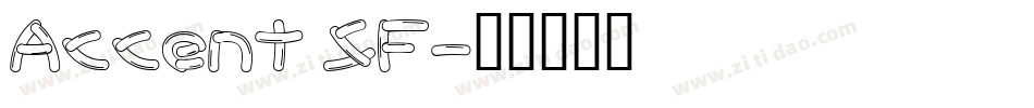 Accent SF字体转换